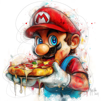 パトリス・ムルシアーノによるマリオ・ピザ
